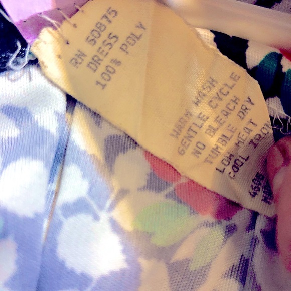 Vintage Midi Floral Isadora New York Dress - Picture 7 of 7